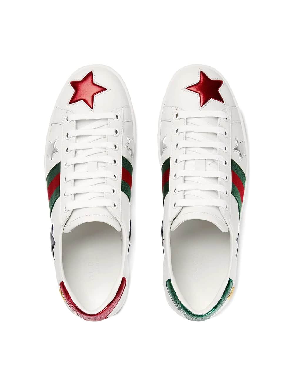 white Ace low-top leather sneakers