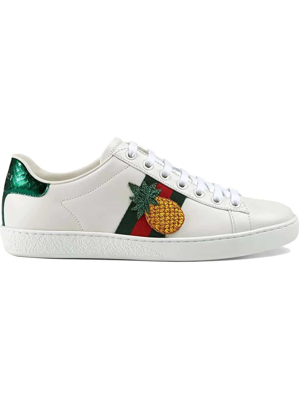 Ace embroidered low-top sneaker