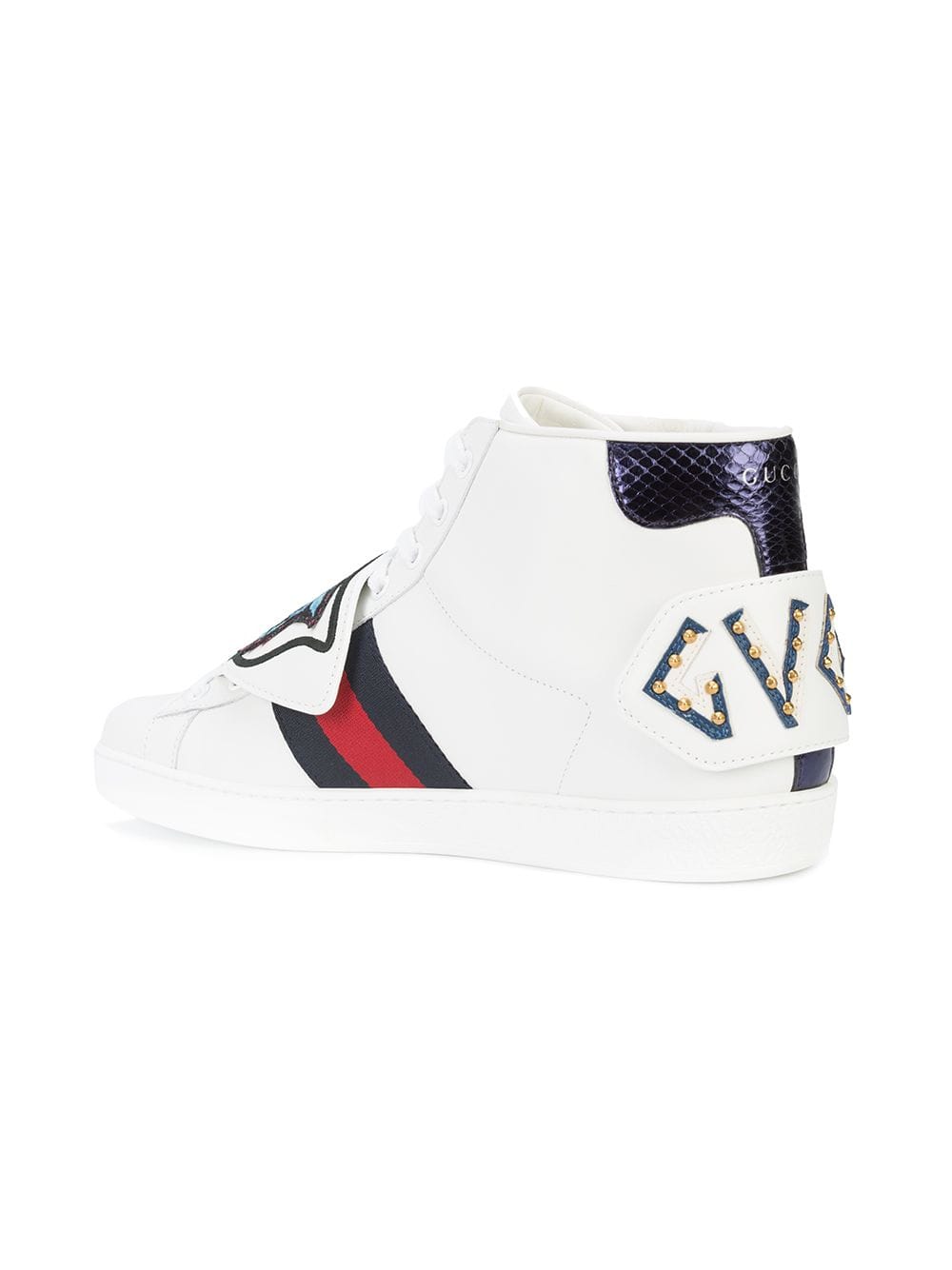 lace-up tiger sneakers