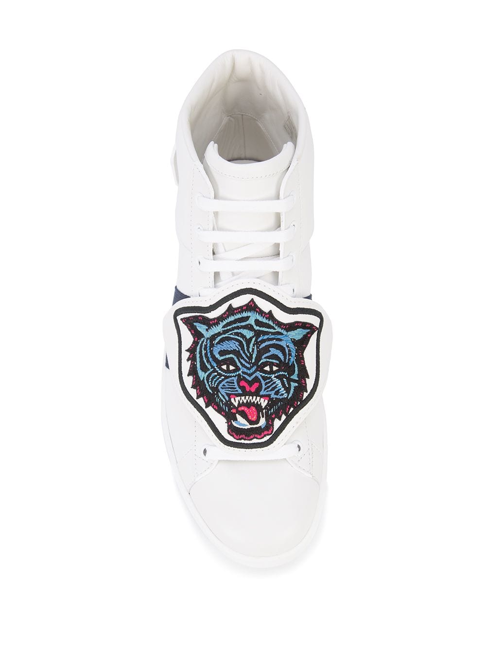 lace-up tiger sneakers