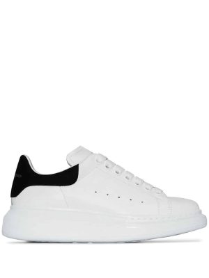 White oversized sole sneakers