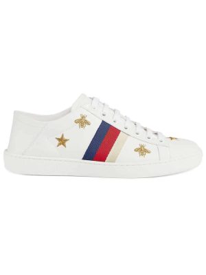 Ace sneaker with bees and stars