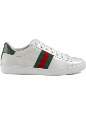 white Ace leather sneakers