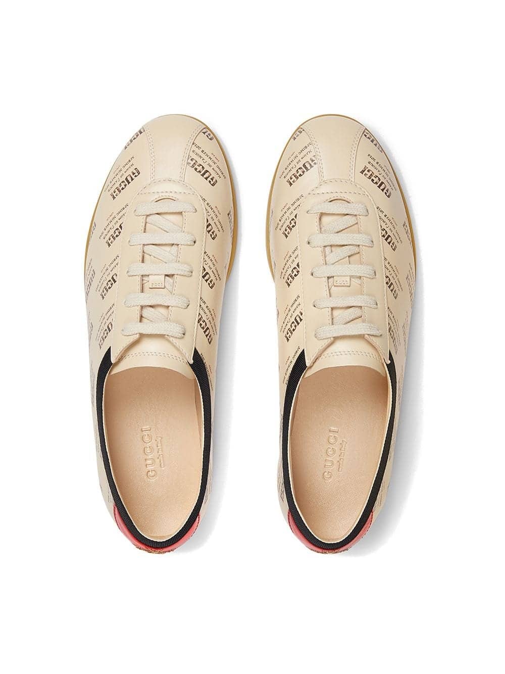 Falacer Gucci invite print sneaker