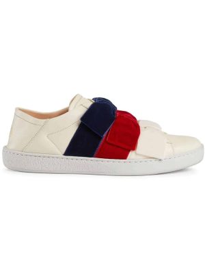 Ace sneaker with velvet bows