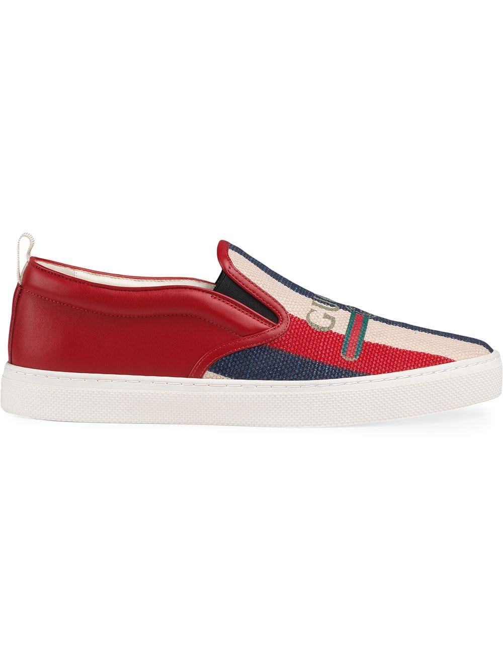 Gucci logo Sylvie slip-on sneakers