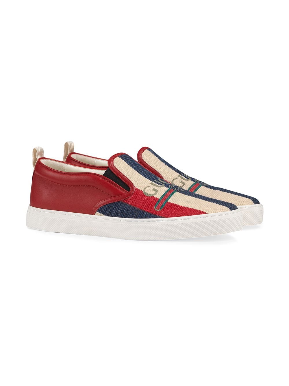 Gucci logo Sylvie slip-on sneakers