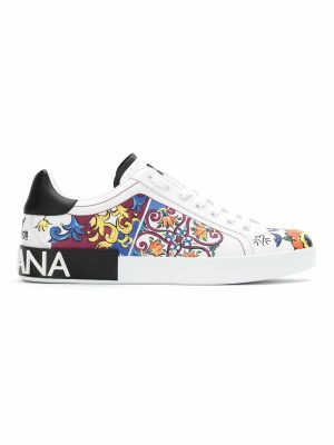 printed sneakers