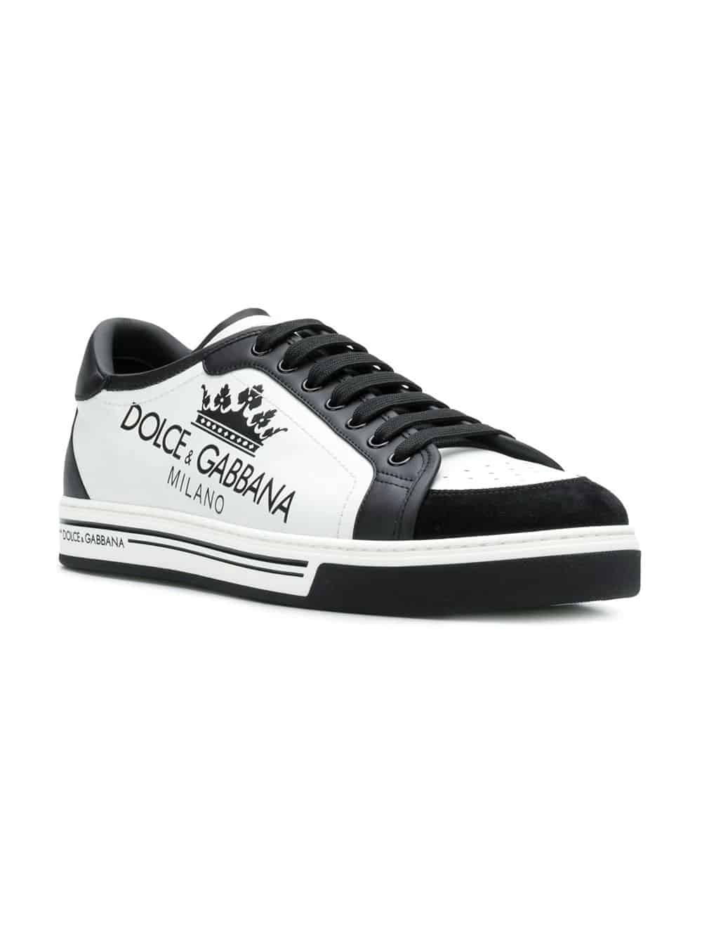 print logo sneakers