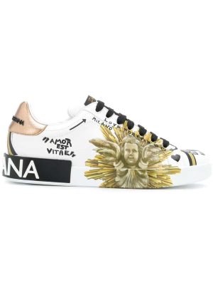 D&G Amore est Vitae printed sneakers