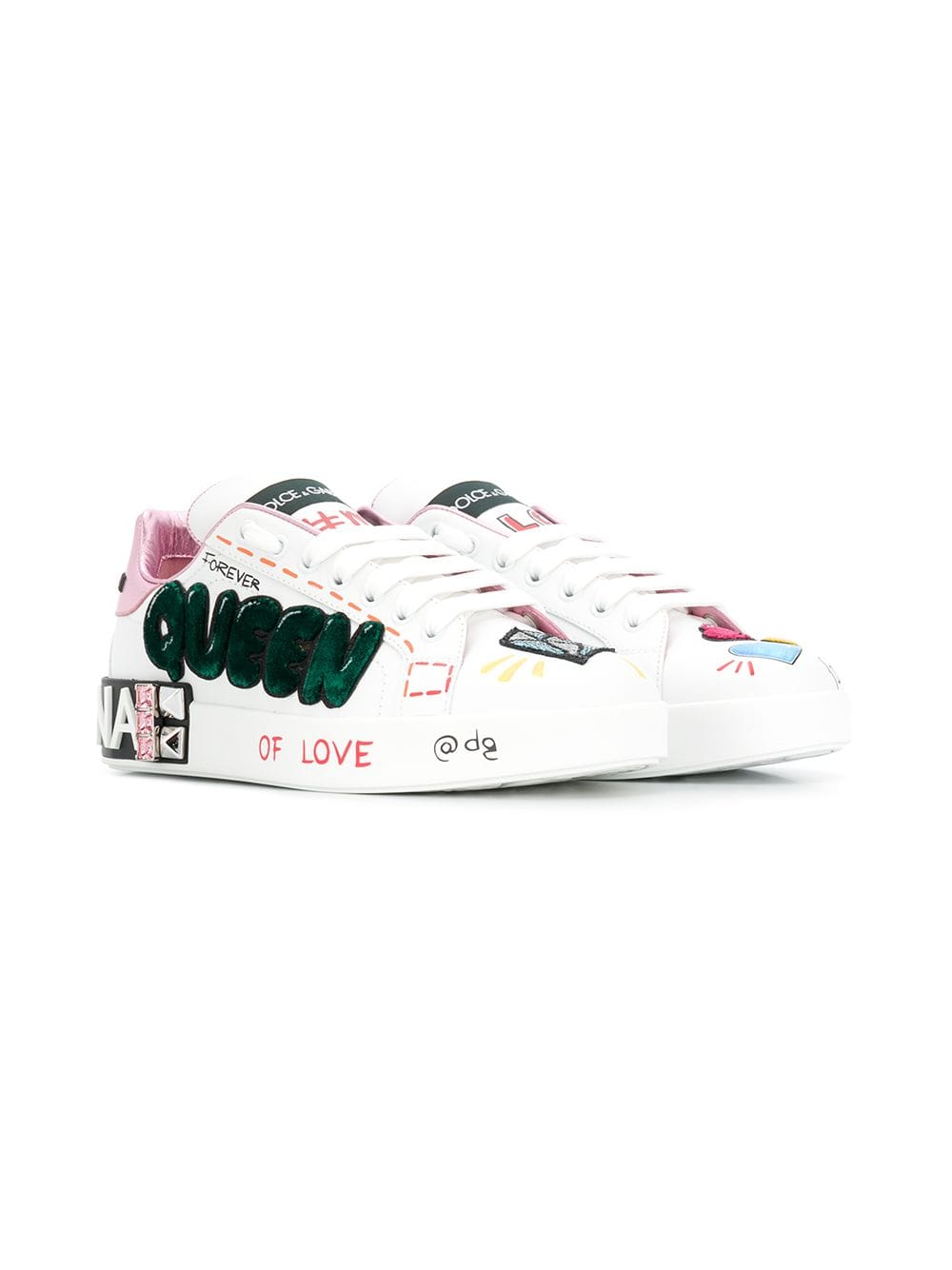 Queen Appliqué Sneakers