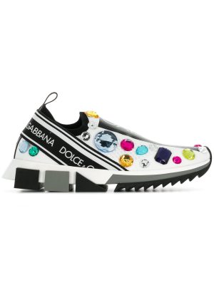 Embellished Slip-on Sneakers