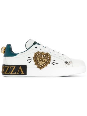 Appliqué Patch Portofino Sneakers