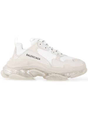 Triple S clear sole sneakers