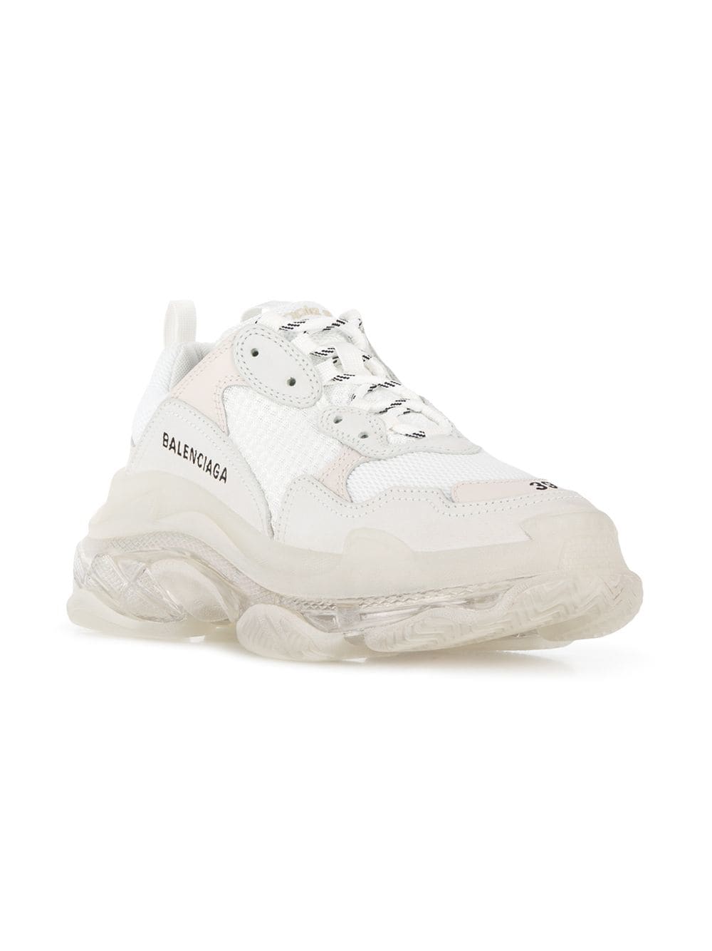 Triple S clear sole sneakers
