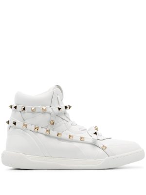 Rockstud Hi-top Sneakers