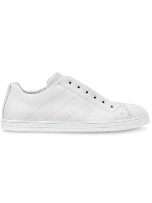 laceless low-top sneakers