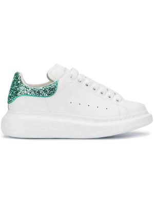 glittered trim sneakers