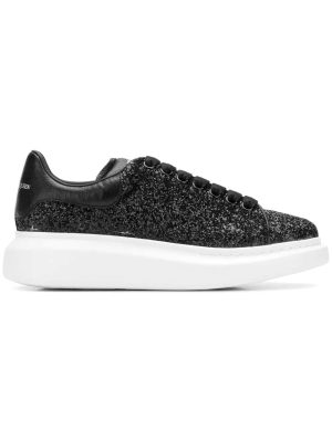 platform glitter sneakers