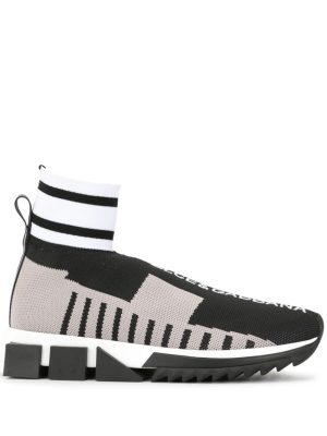 Colour-block Sock Sneakers