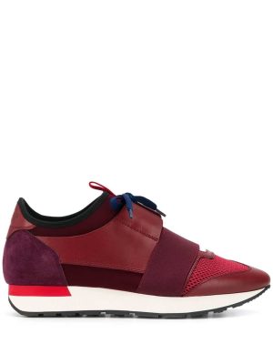 Runner panelled sneakers