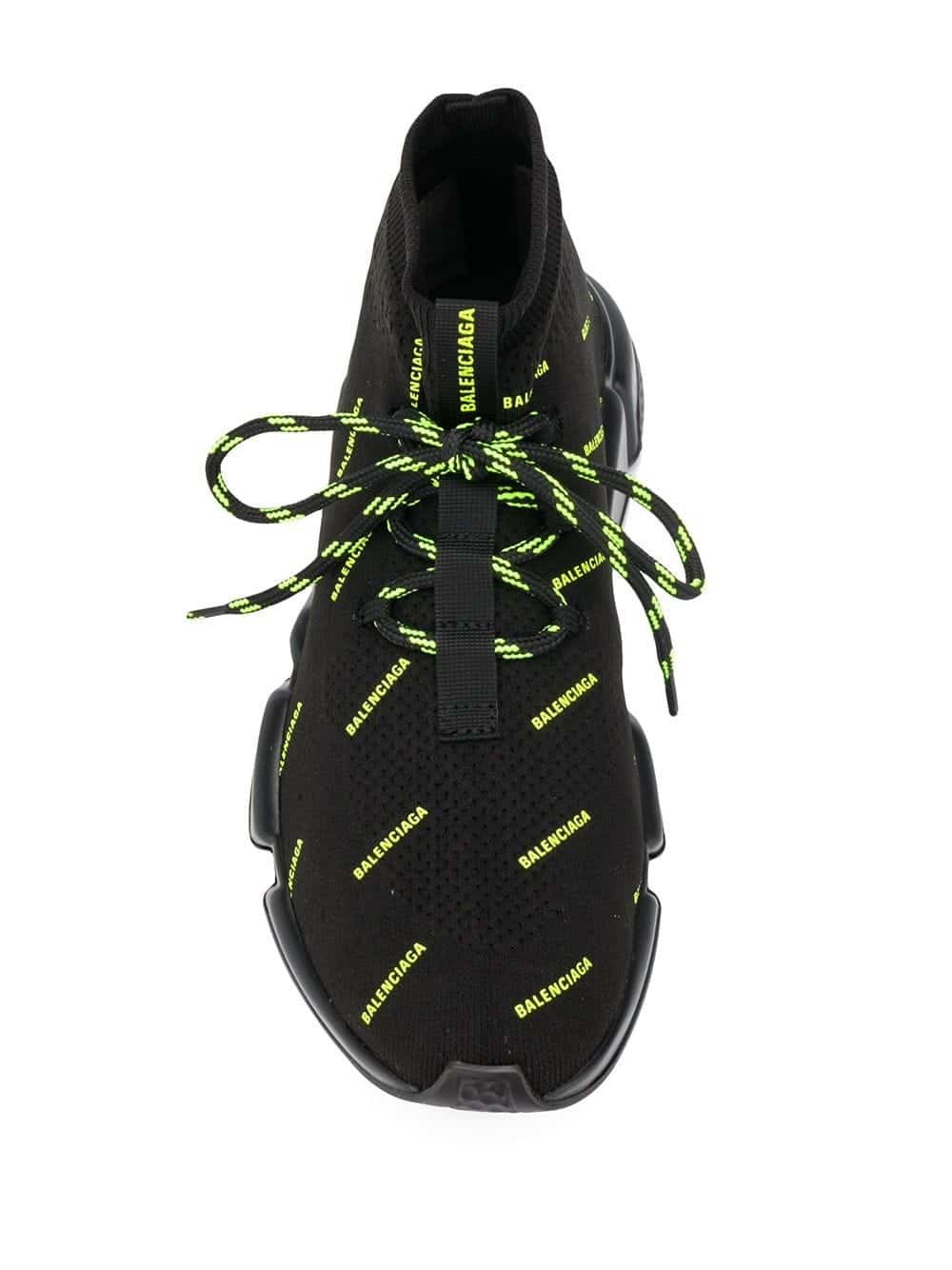 Speed neon logo sneakers