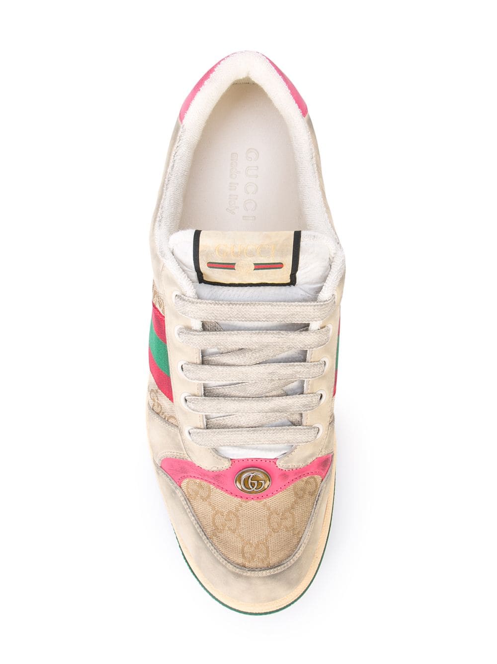 Ace GG coated leather sneakers