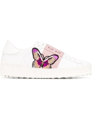 Butterfly Print Trainers