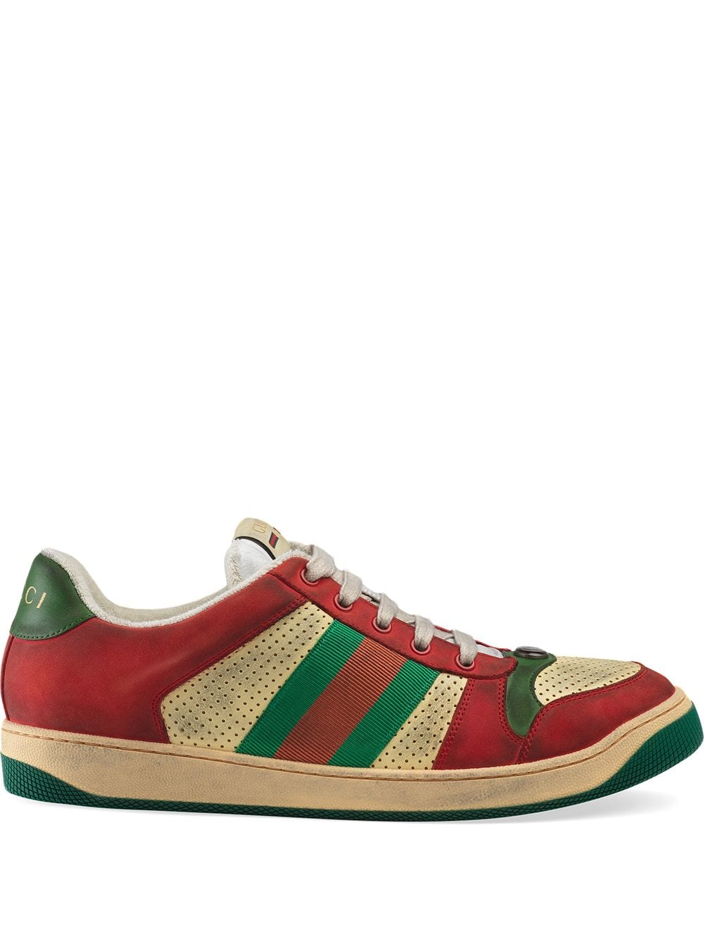 Screener leather sneakers