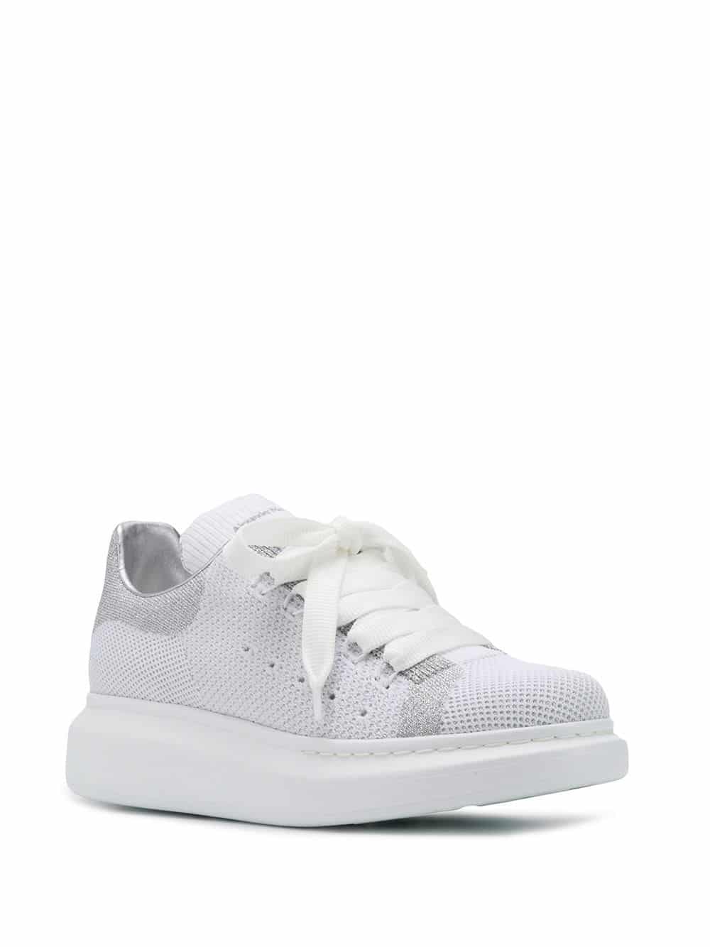 oversized knitted sneaker