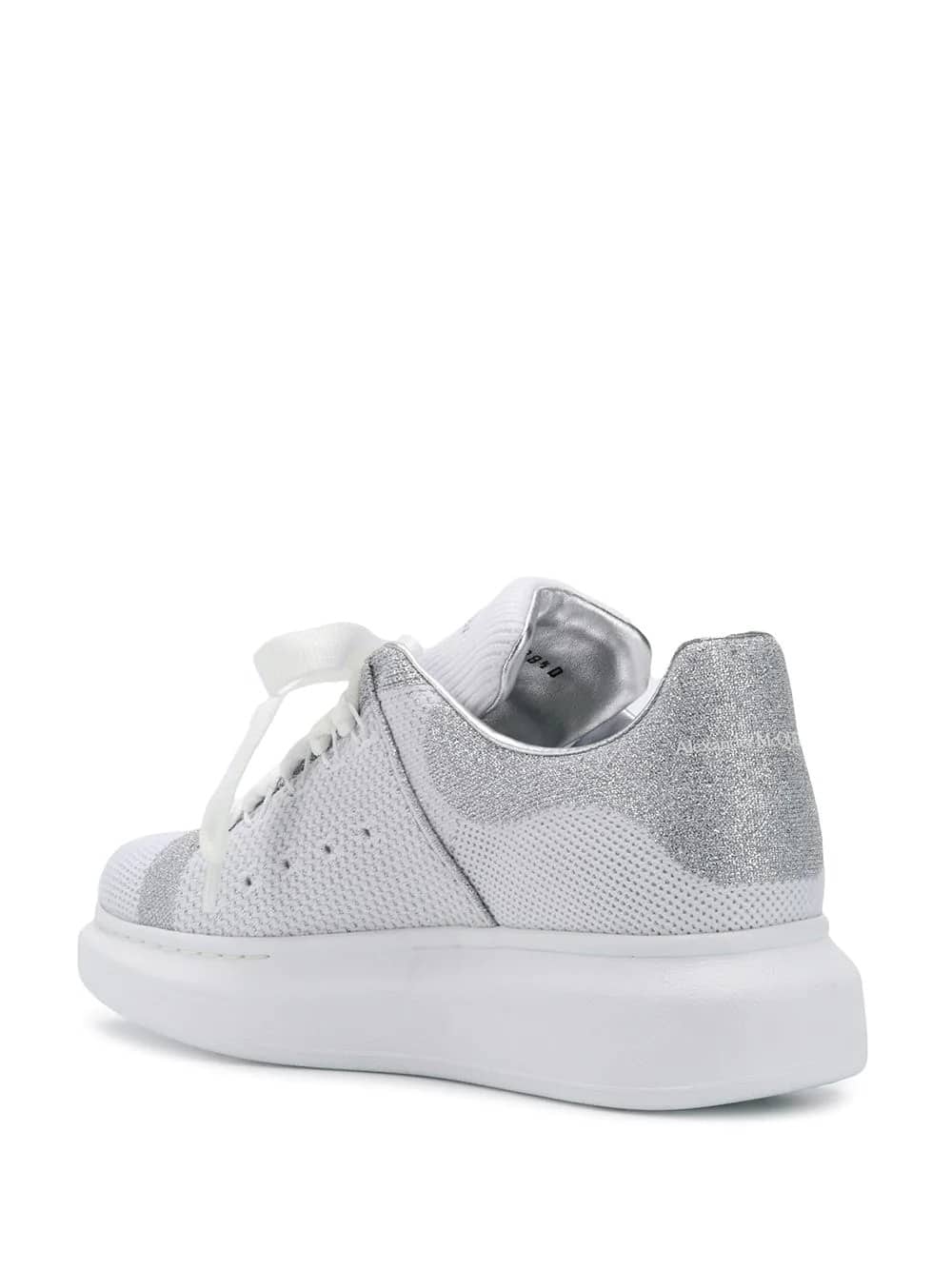 oversized knitted sneaker