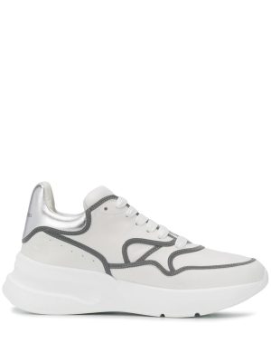 chunky trimmed sneakers