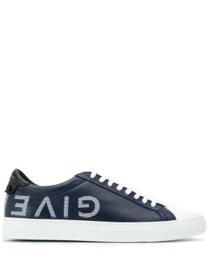 logo print sneakers