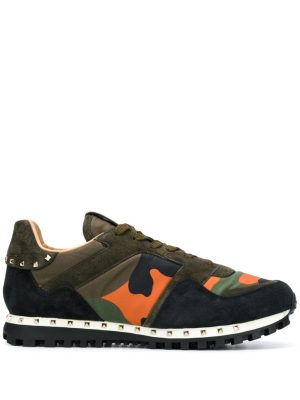 Rockstud Rockrunner Camouflage Sneakers