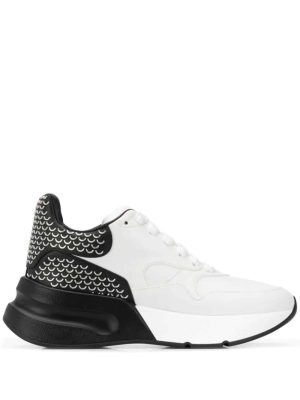 patterned oversized sneakers