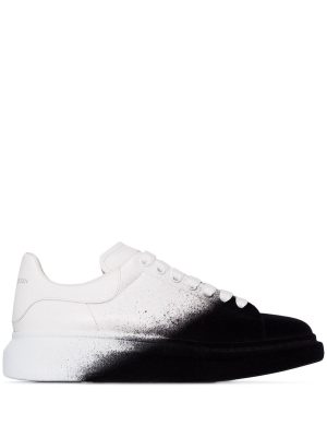 ALEXANDER MCQUEEN spray paint low-top sneakers
