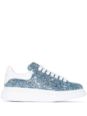 oversized glitter sneakers