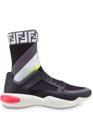 technical fabric sock sneakers