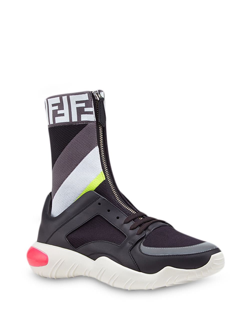 technical fabric sock sneakers