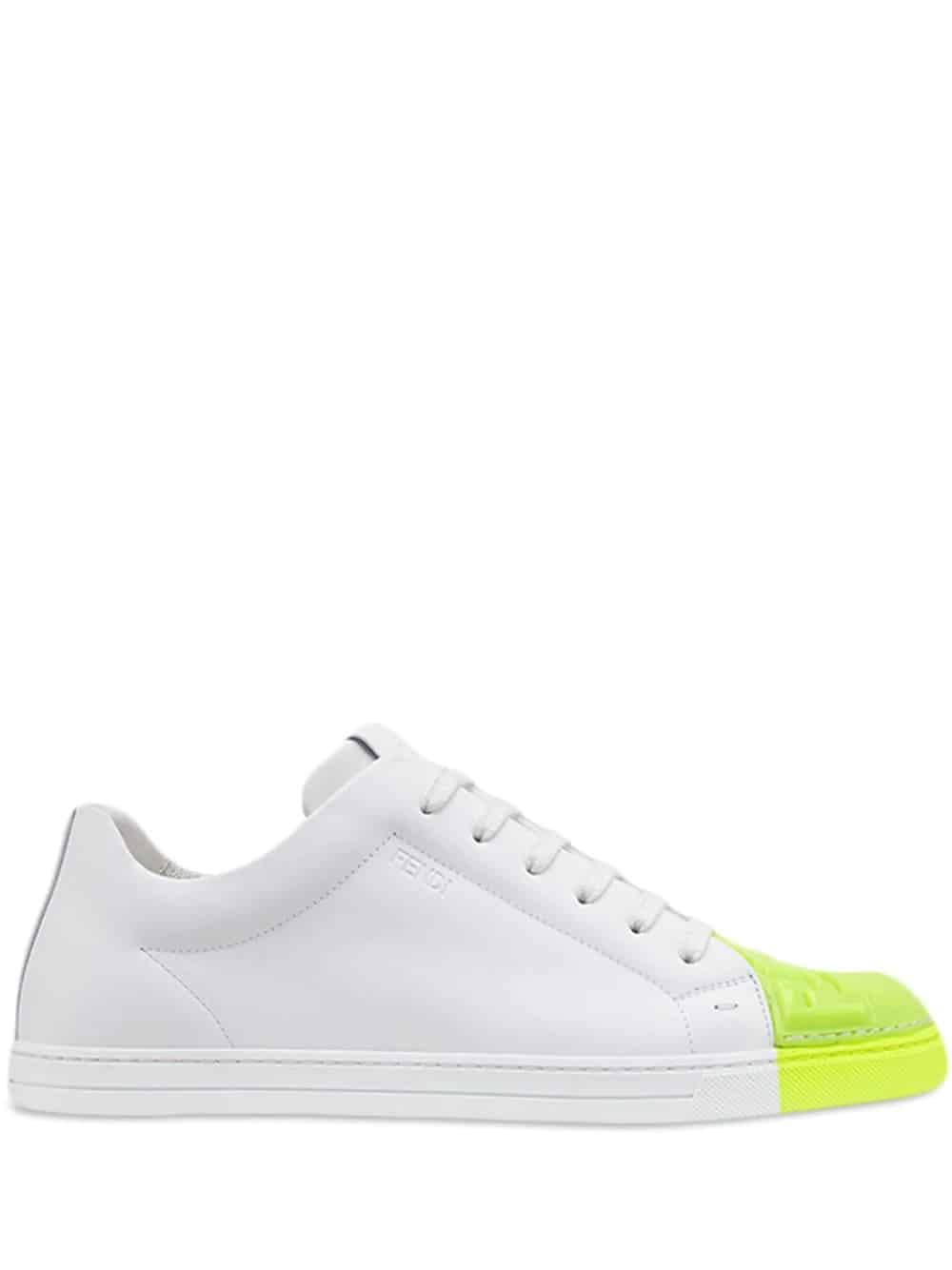 FF contrast toe sneakers