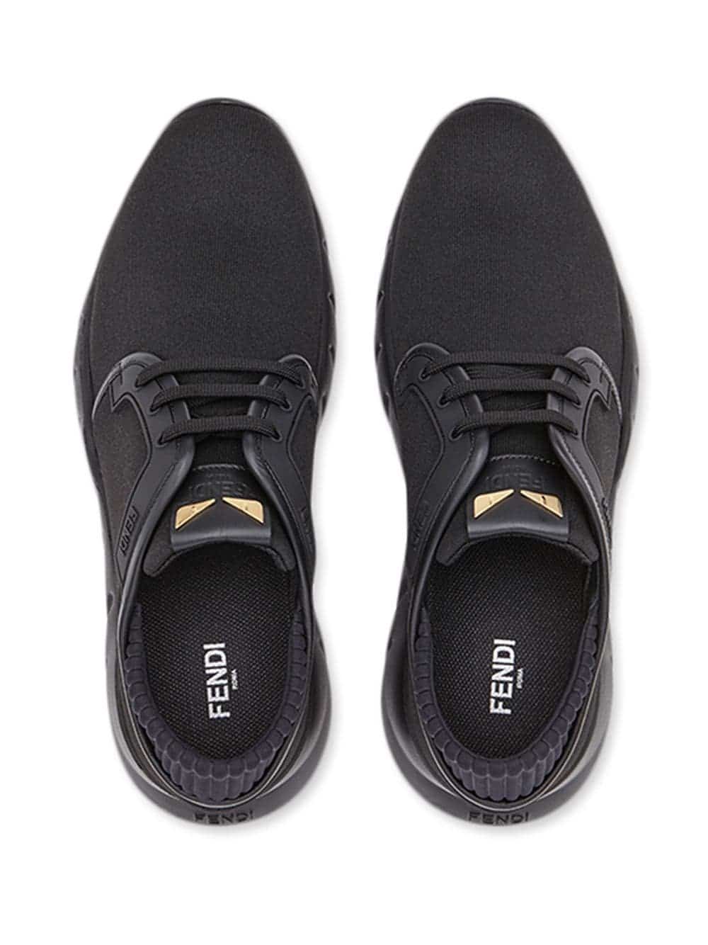 tech fabric sneakers