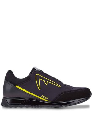 Diabolic Eyes motif sneakers