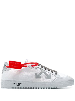 cross logo sneakers