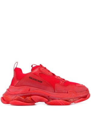 BALENCIAGA Triple S clear sole sneakers