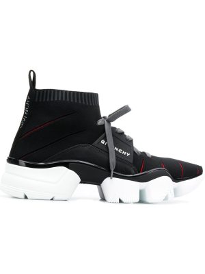 lace-up sock sneakers