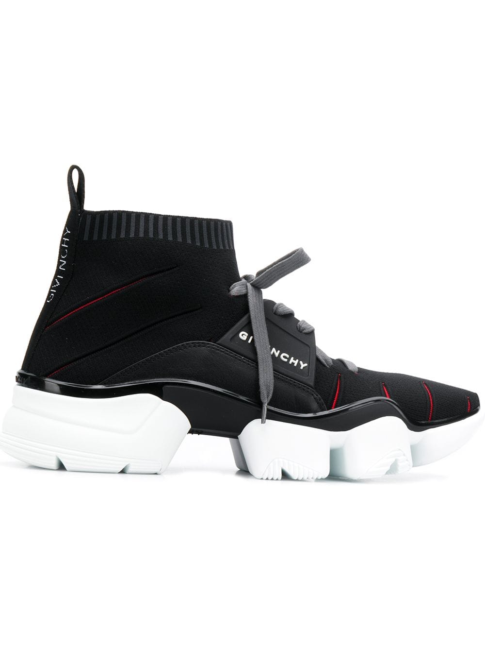 lace-up sock sneakers