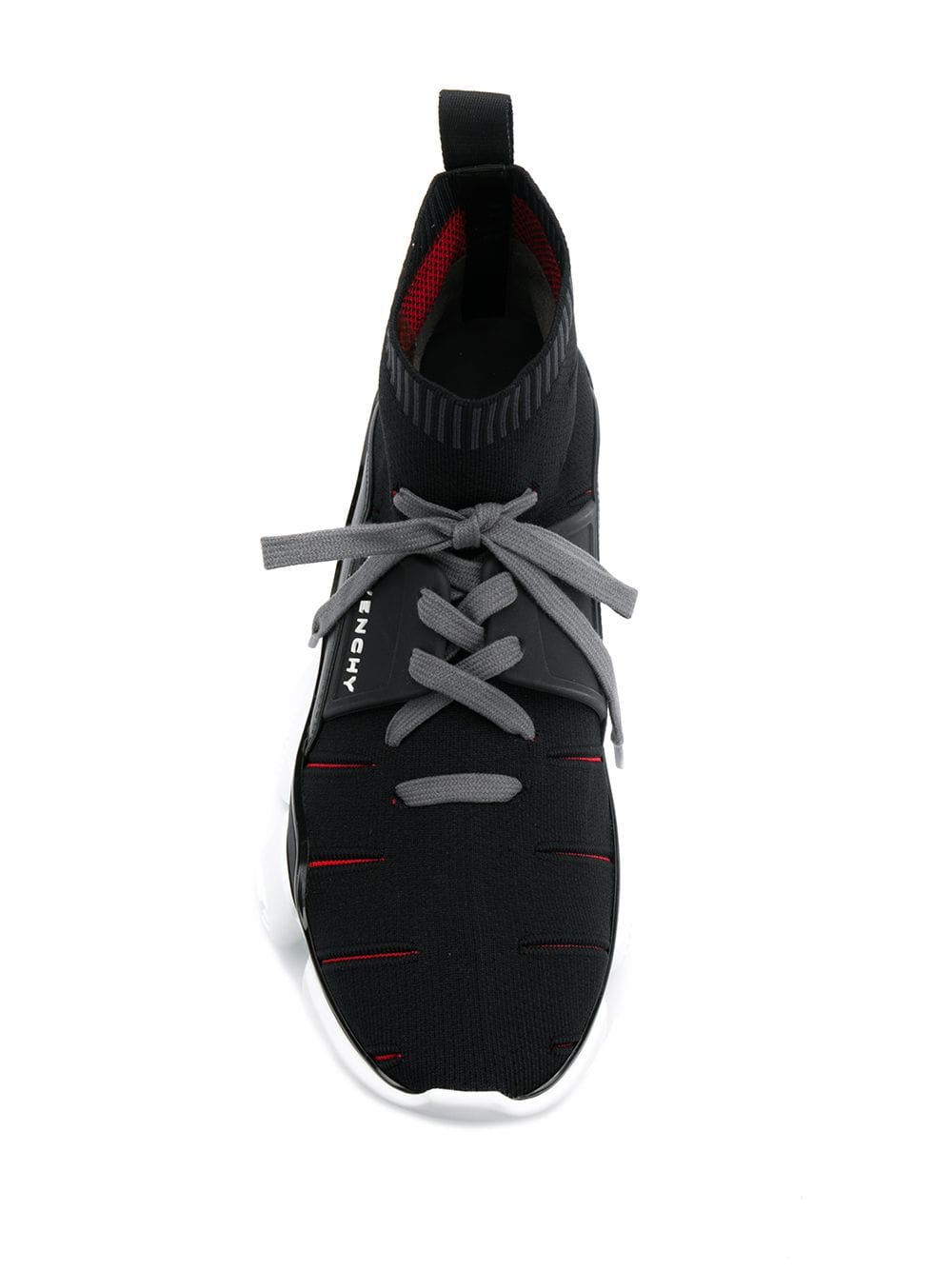 lace-up sock sneakers