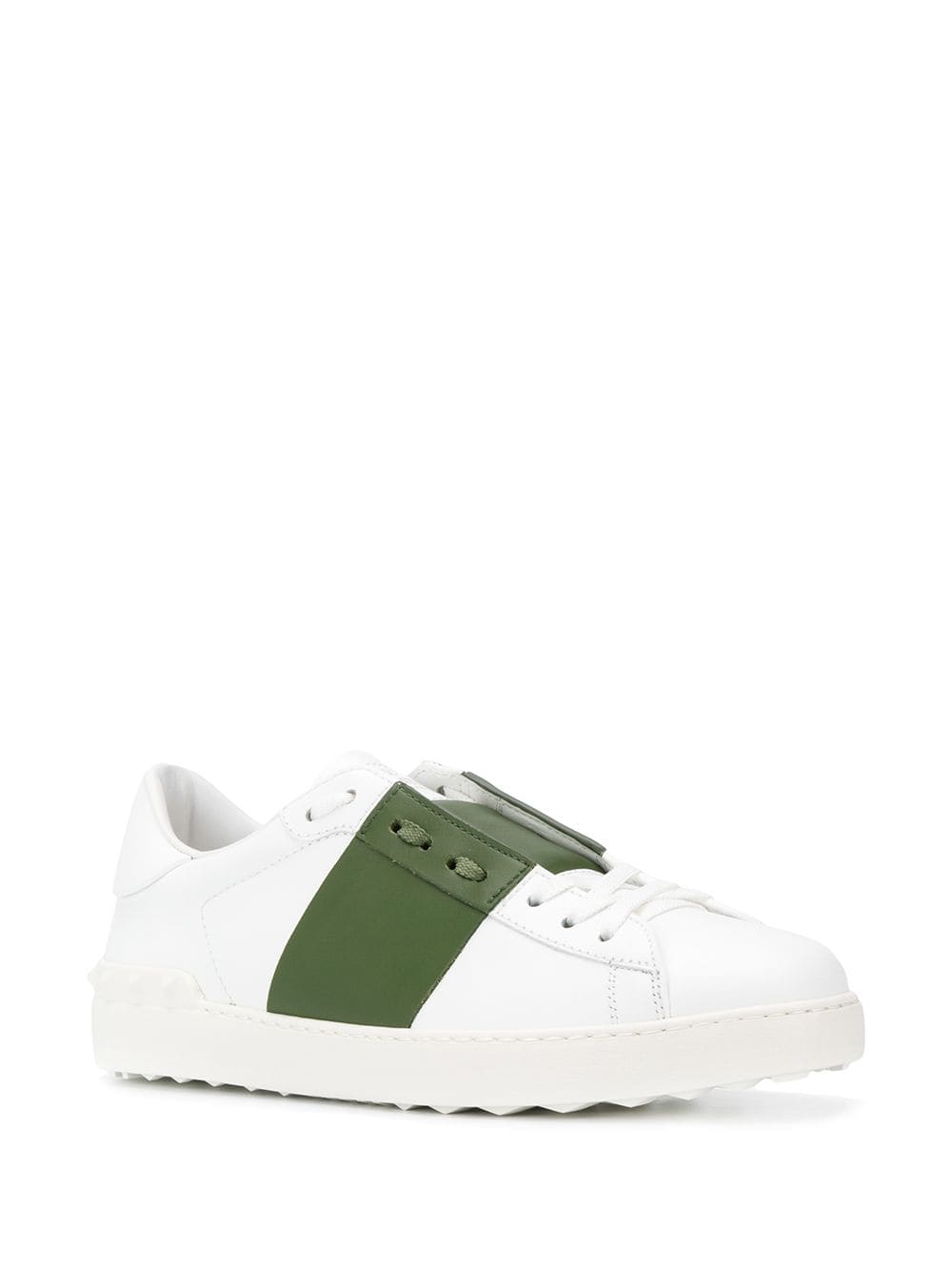 Rockstud Panelled Sneakers
