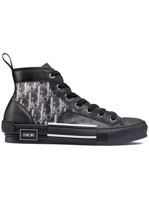 DIOR "B23" HIGH-TOP OBLIQUE SNEAKER