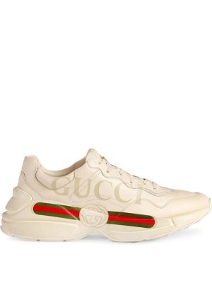 GUCCI Rhyton leather sneakers